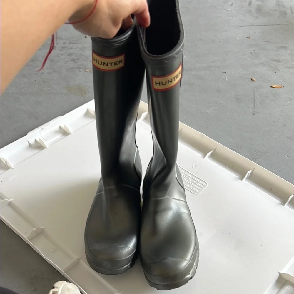 Hunter Classic peuter/silver Rain Boots